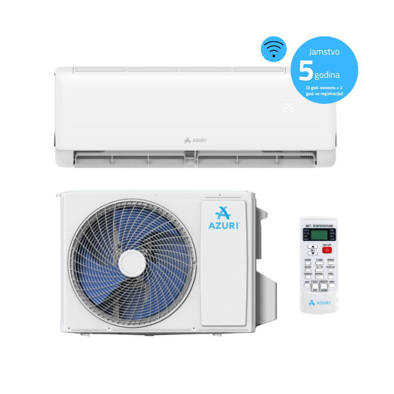 AZURI ARIES klima uređaj AZI-WK35XA(I)/AZI-WK35XA(O)- 3,5kW