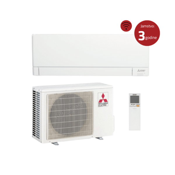 Mitsubishi Electric klima uređaj MSZ-AY35VGKP/MUZ-AY35VG- 3,5 kW, bijeli