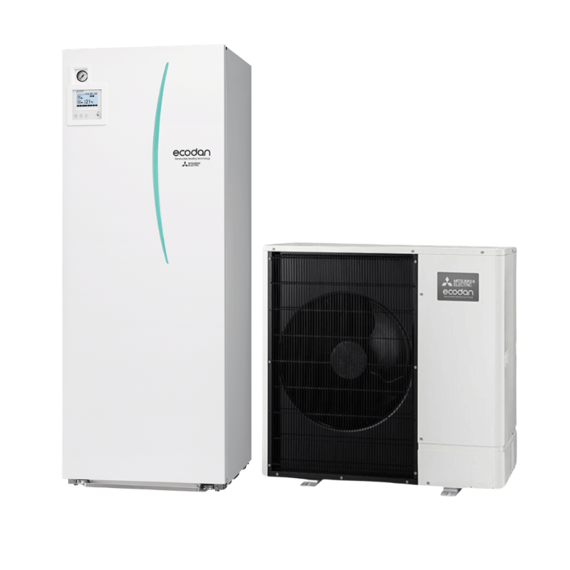 Mitsubishi Electric Zubadan PUZ-SHWM140YAA / ERST20F-YM9E - 14kW sa spremnikom PTV-a od 200L
